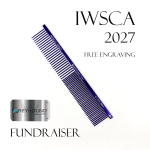 IRISH WATER SPANIEL CLUB OF AMERICA   Greyhound Comb Fundraiser